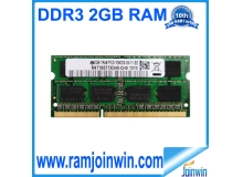 laptop ram ddr3 1333 2gb pc3-10600 in large stock