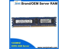 Registered 1R*4 PC3-10600R ddr3 4gb ram for server