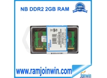 Golden memory laptop ddr2 2gb ram 800mhz no ecc fuction wholesale