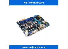 11.11 promotional Dual Channel  lga1155 h61 maiboard Supports DDR3 1333/1066/800 memory