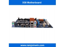2017 hot selling lga1366 x58 motherboard for desktop and server
