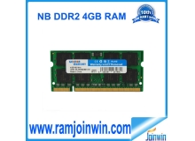 ram memory laptop 8gb ddr2 800mhz 2pieces*4GB  china factory wholesale